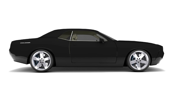 dodge challenger 2010 c4d free - Dodge Challenger 2010... by Gu4n4c0